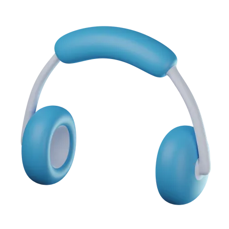 Casque de musique  3D Icon