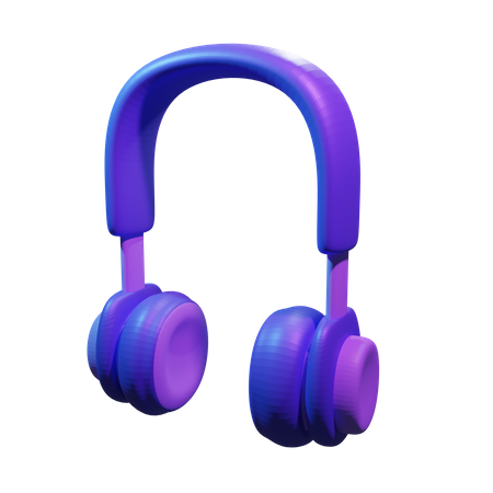 Casque  3D Icon