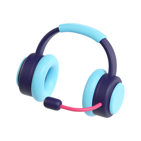 Casque de musique  3D Icon