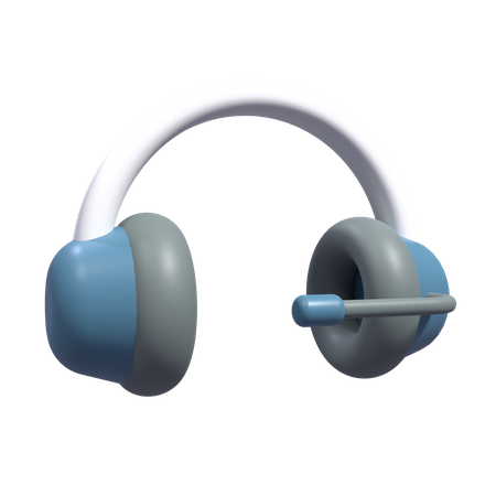 Casque de musique  3D Icon