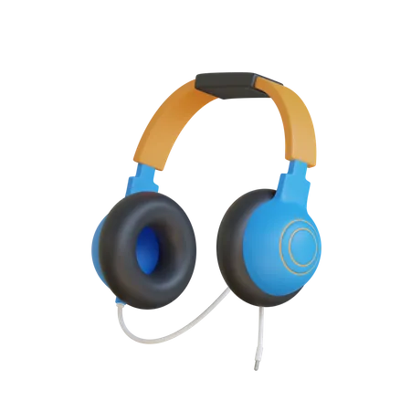 Casque de musique  3D Icon