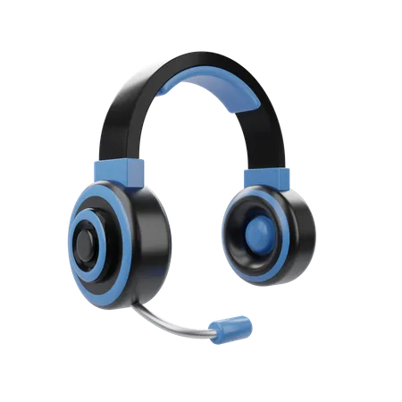 Casque de musique  3D Icon