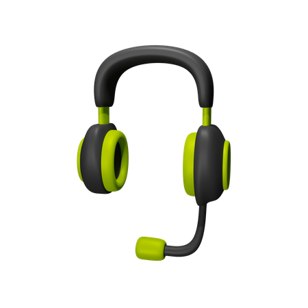 Casque de musique  3D Icon