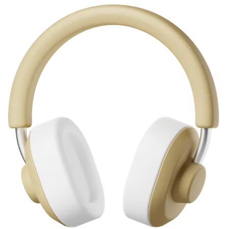 Casque de musique  3D Icon