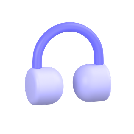 Casque de musique  3D Icon