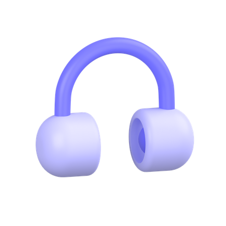 Casque de musique  3D Icon