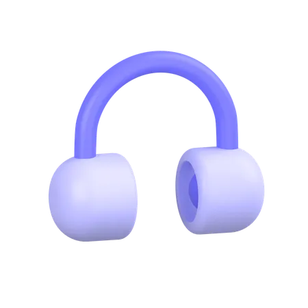 Casque de musique  3D Icon