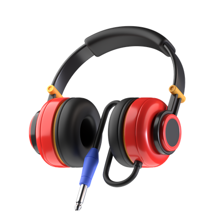 Casque de musique  3D Icon