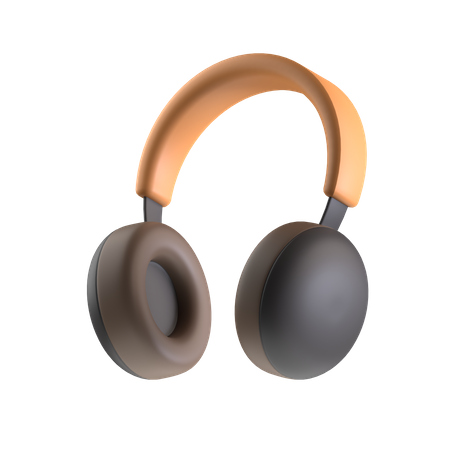 Casque de musique  3D Icon