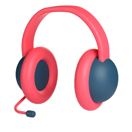 Casque de musique  3D Icon