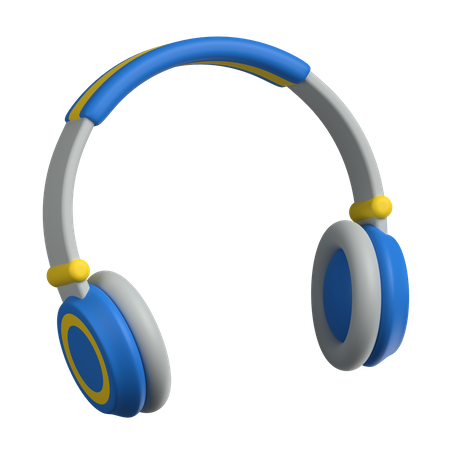 Casque de musique  3D Icon