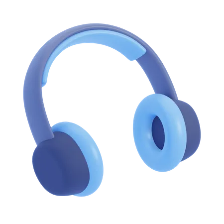 Casque de musique  3D Icon