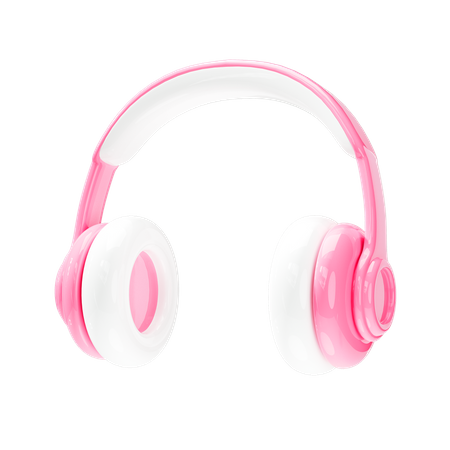 Casque de musique  3D Icon