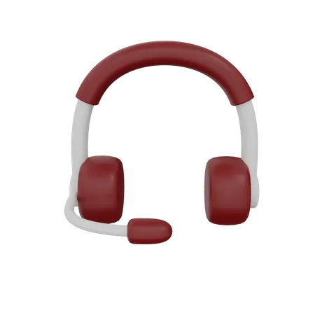 Casque de musique  3D Icon