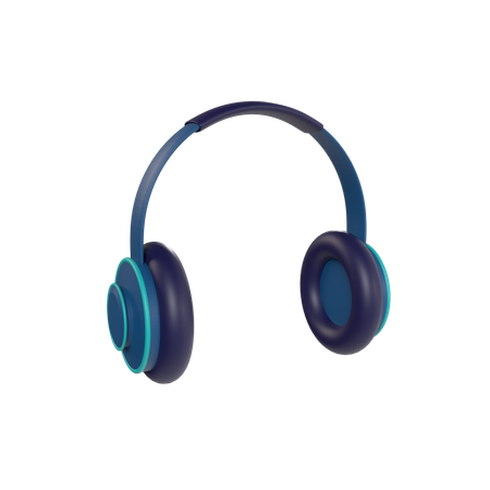 Casque de musique  3D Icon