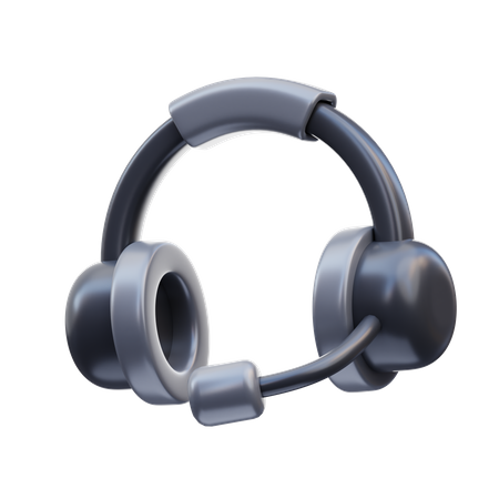 Casque de musique  3D Icon