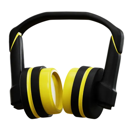 Casque de musique  3D Icon