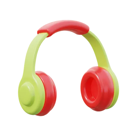 Casque de musique  3D Icon