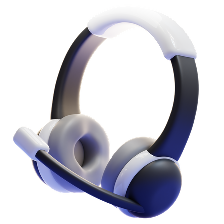 Casque de musique  3D Icon