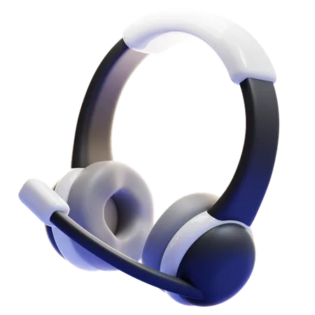 Casque de musique  3D Icon