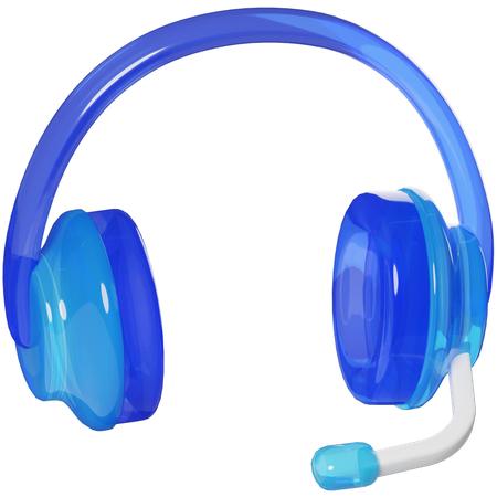 Casque de musique  3D Icon