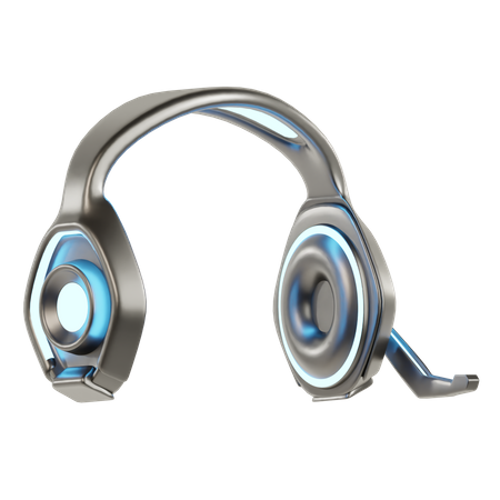 Casque  3D Icon