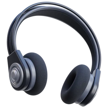 Casque de musique  3D Icon