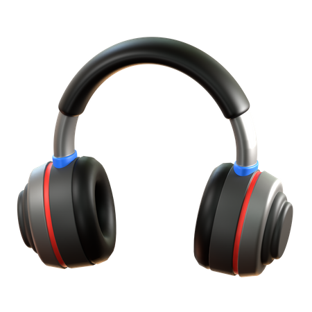 Casque de musique  3D Icon