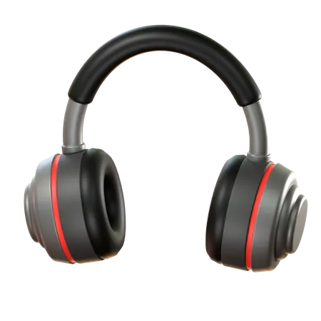 Casque de musique  3D Icon