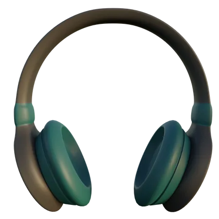 Casque  3D Icon