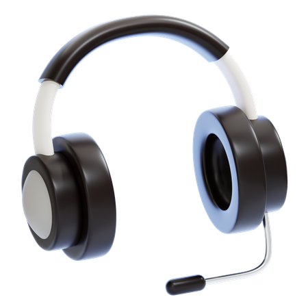 Casque de musique  3D Icon