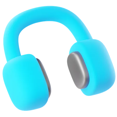 Casque  3D Icon