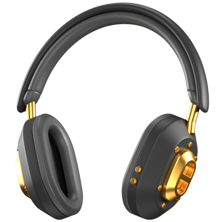 Casque de musique  3D Icon