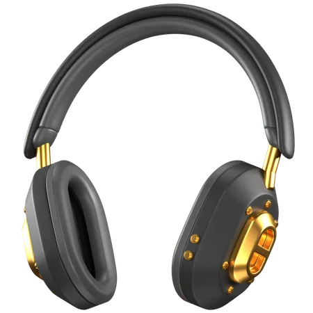 Casque de musique  3D Icon