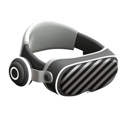 Casque avec boîte vr  3D Icon