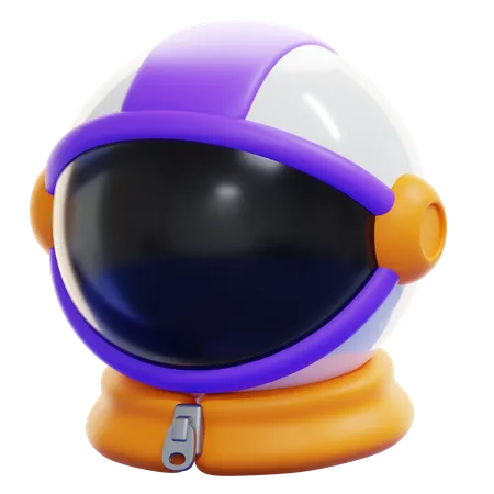 Casque d'astronaute  3D Icon