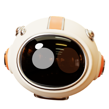 Casque d'astronaute  3D Icon