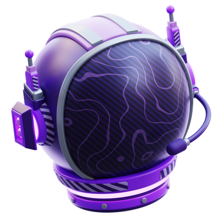 Casque d'astronaute  3D Icon