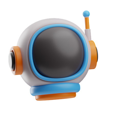 Casque d'astronaute  3D Icon