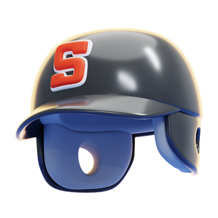 Casque de baseball  3D Icon