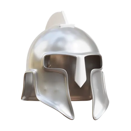 Casque de chevalier  3D Icon