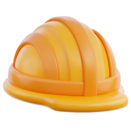 Casque de chantier  3D Icon