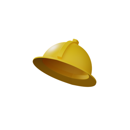 Casque de chantier  3D Illustration