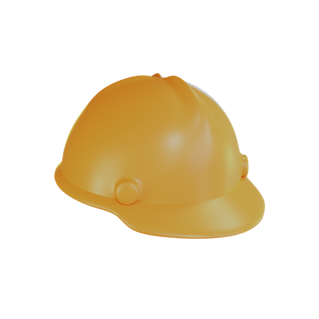 Casque de chantier  3D Illustration