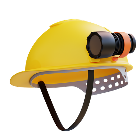 Casque de chantier  3D Icon