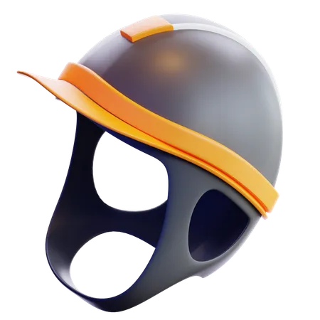 Casque de course de chevaux  3D Icon