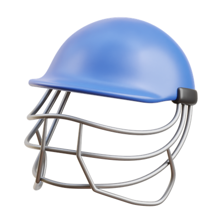 Casque de cricket  3D Icon