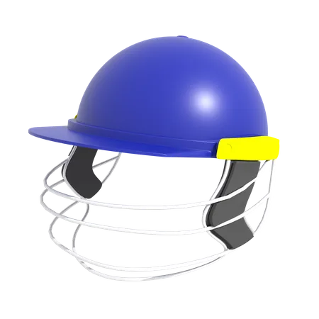 Casque de cricket  3D Icon