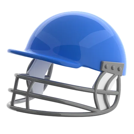 Casque de cricket  3D Icon