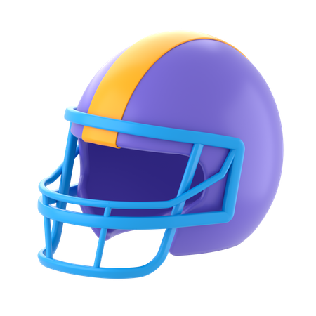 Casque de football  3D Icon